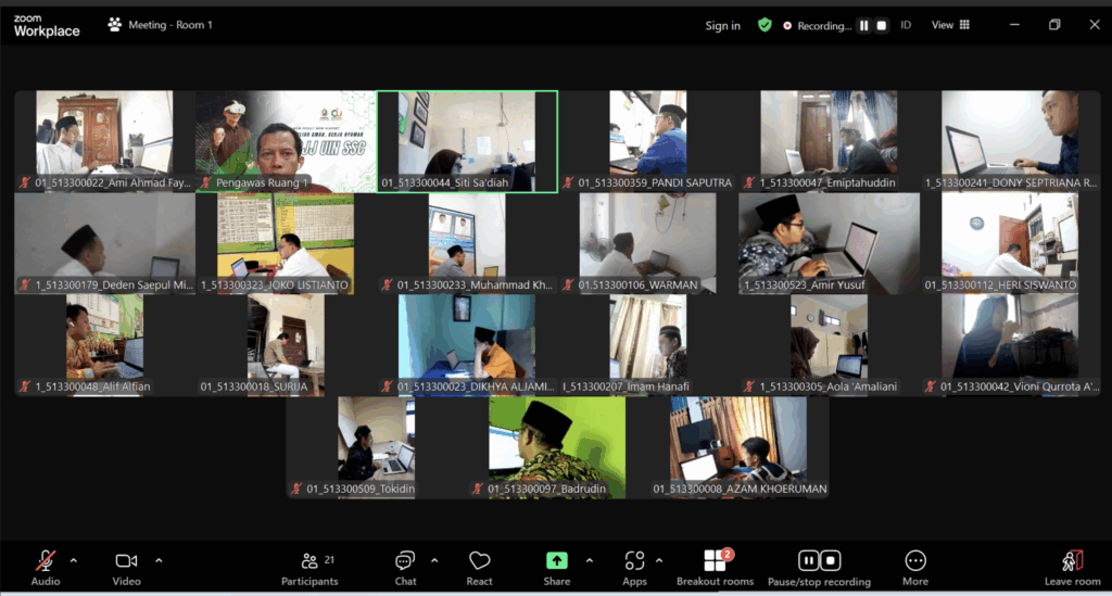 UIN Siber Syekh Nurjati Cirebon Gelar Ujian Online SPMB Gelombang 1 untuk Program S2 PJJ PAI